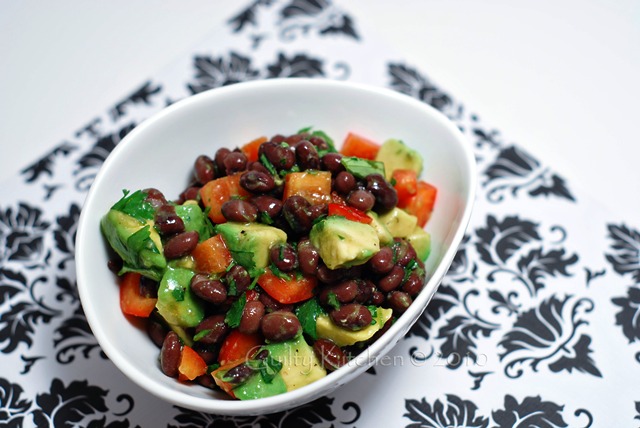 Black bean & Avocado Salad