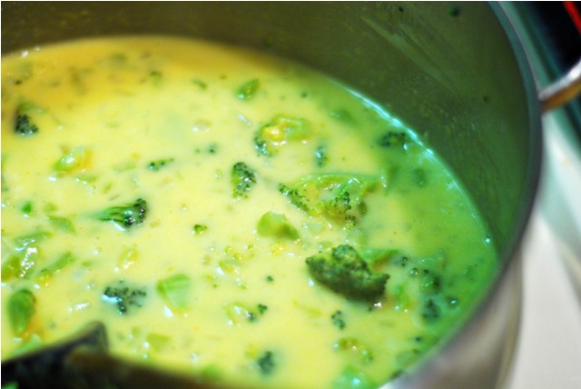 Broccoli cheddar soup