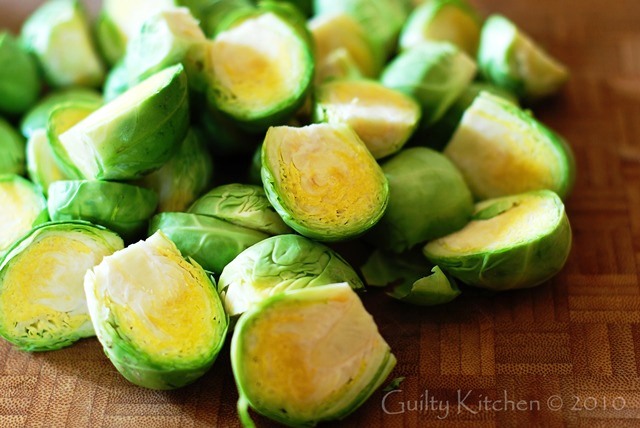 Pan Roasted Brussels Sprouts