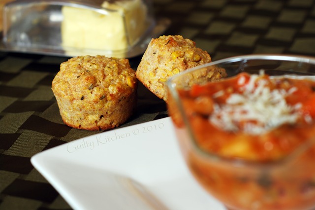 Minestrone Soup with Cornbread