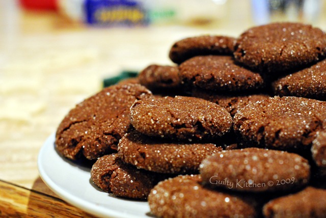 Makin' molasses spice cookies