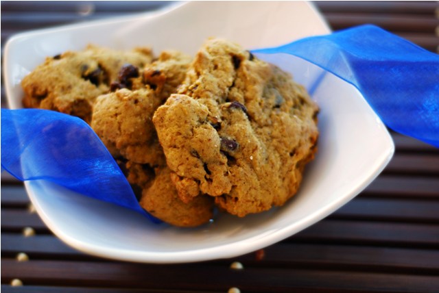 Chocolate Chip Pumpkin Cookies from Guilty Kitchen