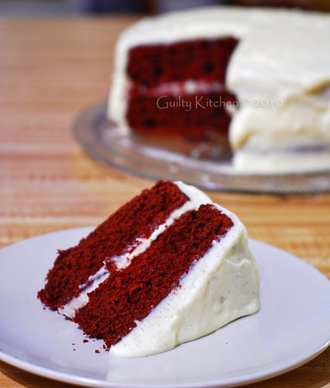 Red Velvet Cake with Cream Cheese Frosting