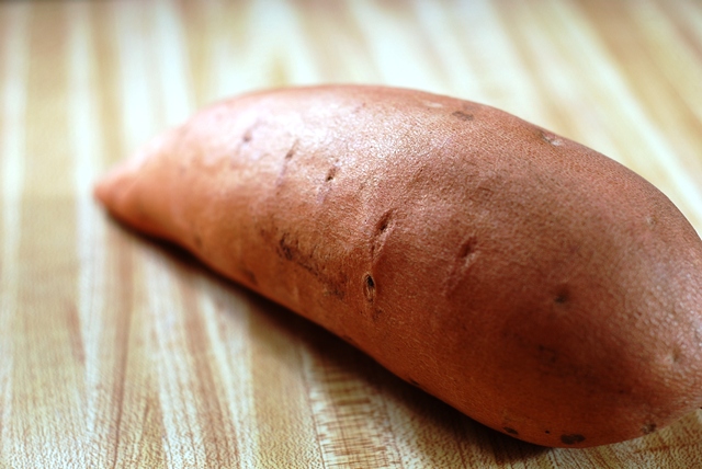 Sweet  Potato close up