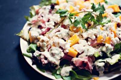 Mango and Prosciutto Salad